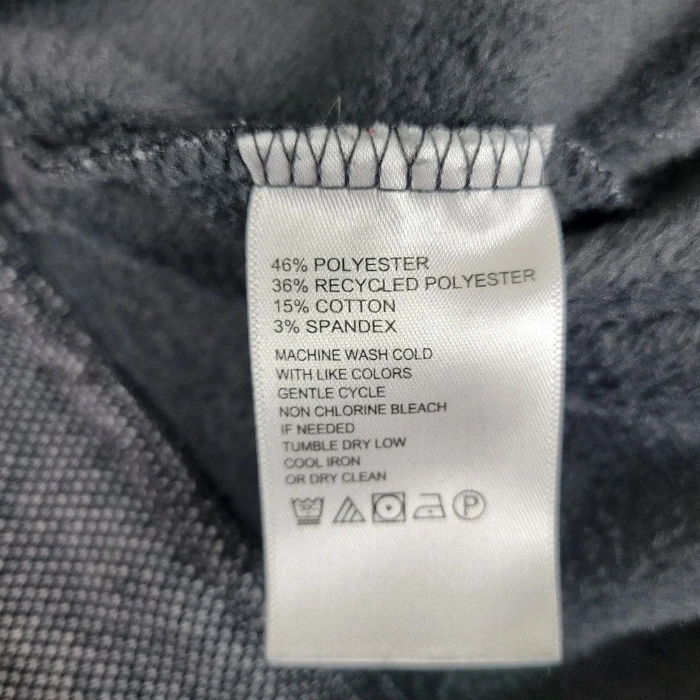 Tommy Bahama Mens Medium Gray Performance Stretch Quarter Zip